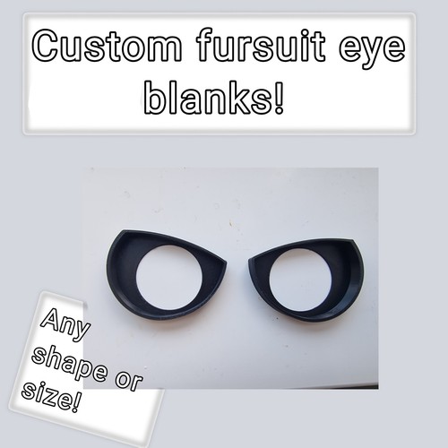 Custom fursuit eye blank - custom,
