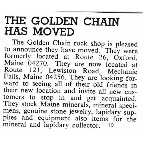 The golden chain rock - golden,