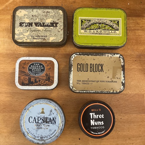 Vintage tobacco tins players - vintage,