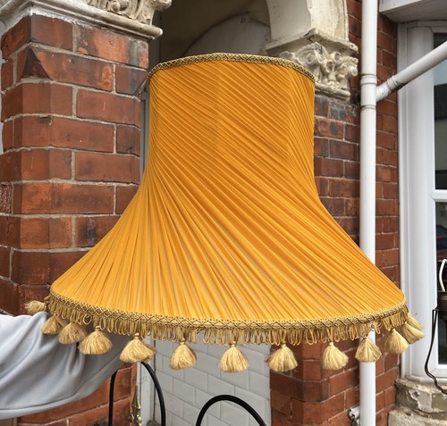 Large chiffon mustard - chiffon, yellow