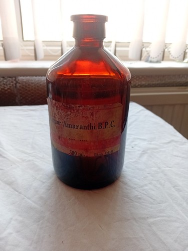 Rare vintage chemist brown - a,