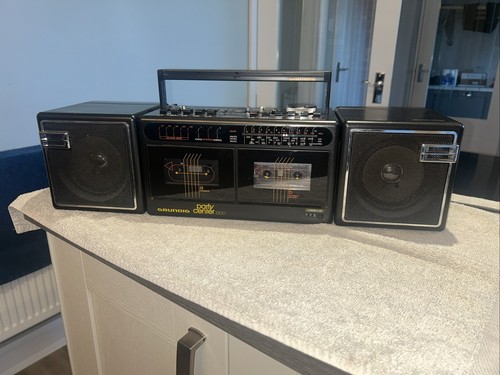 Boombox grundig party centre - boombox,