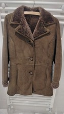 Ladies 3/4  Sheepskin Coat from Richard Draper  size 14