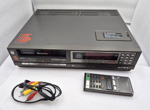 Player beta vcr sony betamax - beta,