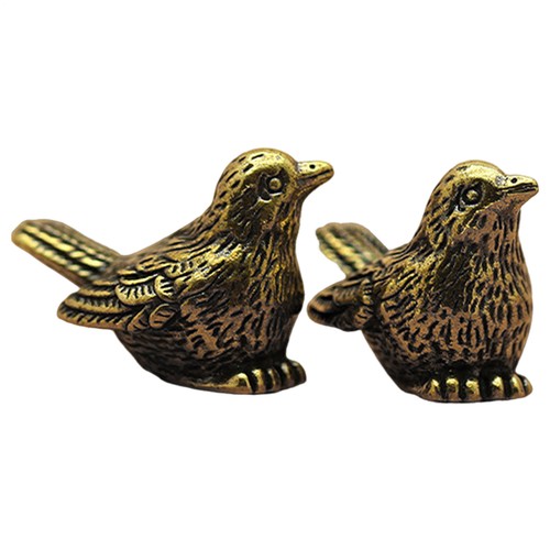 2pcs small vintage brass - 2pcs,