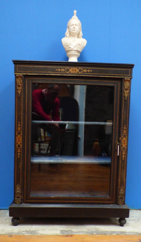 Victorian ebonised pier - victorian,