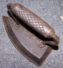 Antique Primitive Stove Fire