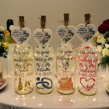 Personalised Wedding gifts for bride and groom, For couple, Top table decoration