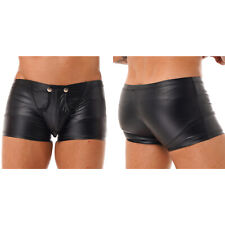Men's Wet Look Faux Leather