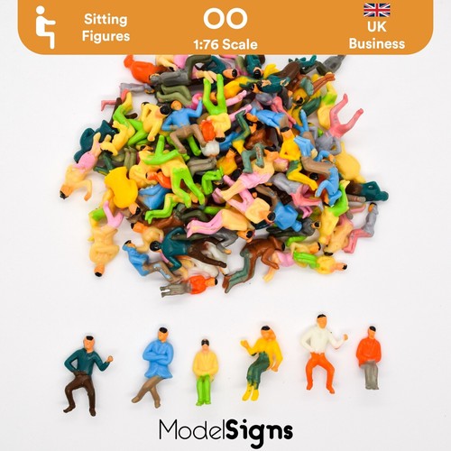 100x gauge sitting figures - 100x, oo