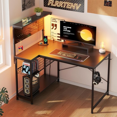 Flrrtenv gaming desk shape - gaming,