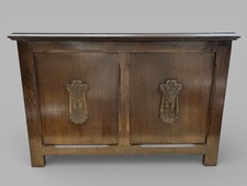 Antique Oak Blanket Box Arts &