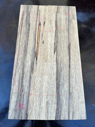Black limba korina 2 - /, 2-piece