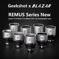 BLAZAR REMUS 1.5x 33/35/45/50/65/85/100mm Anamorphic Cinema Lens for Canon EF/PL