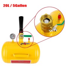 5 Gallon Portable Tank Air Tire Bead Seater Blaster Inflator Truck with Gauge UK