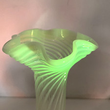 Vintage Vaseline Uranium Glass