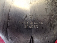 Vintage W H S  Hunt & Sons