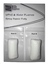 38G White. UPVC & Hard Plastic