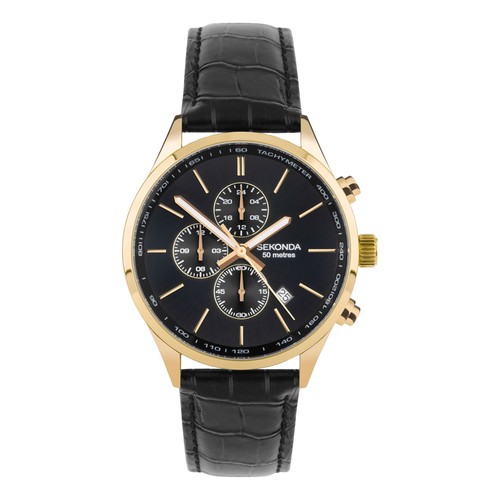 Sekonda gents black - gents,