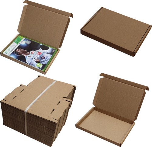 Brown dvd size boxes bluray - dvd,