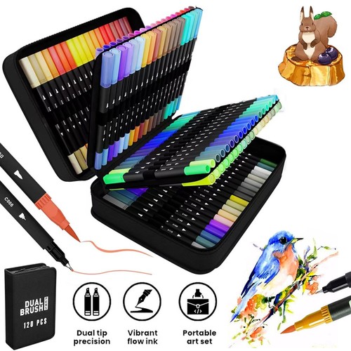 120 dual tip brush - dual,