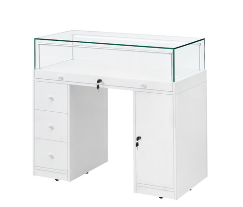 Glass display counter - display, counter-