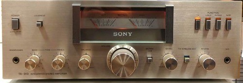 Sony 313 integrated stereo - sony,