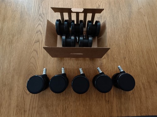 10x replacement castor wheels - replacement,