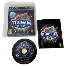 Buzz The Ultimate Music Quiz PS3 Game PlayStation 3 Complete with Manual Boxed