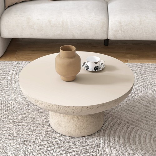 70cm round coffee - round, stone