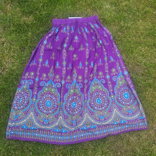Handmade bohemian maxi skirt - bohemian,