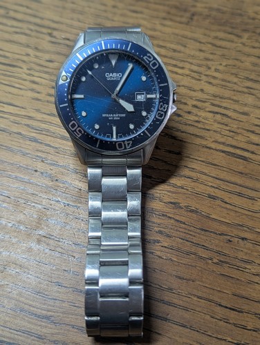 Casio mtd 1051 quartz divers - casio,