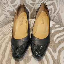 Chanel Vintage Black Matt/