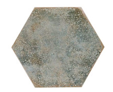Ivy Hill Tile Mandalay Hex Green Polished Porcelain Tile Case 8.07 square feet