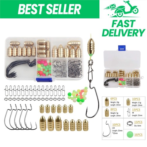 Fishing sinkers set - sinkers,
