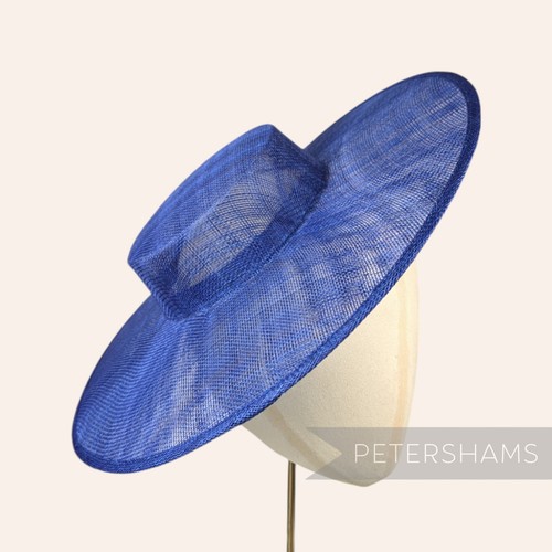 Large brim sinamay boater - sinamay,