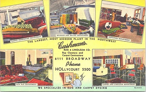 Linen advertising cushman - linen, cushman's