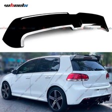 FOR VW GOLF MK6 TSI TDI OETTINGER STYLE GLOSS BLACK BOOT ROOF SPOILER 2008-2013