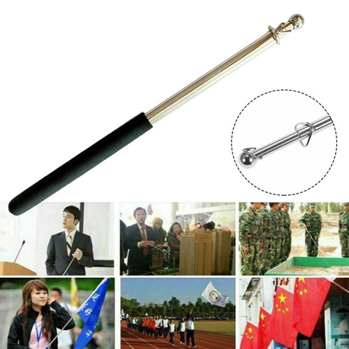 Telescopic flagpole - 1.6m,