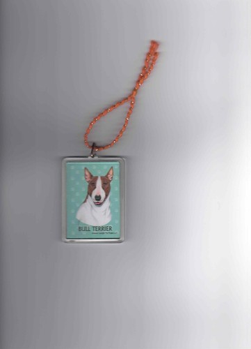 Bull terrier dog acrylic - bull,