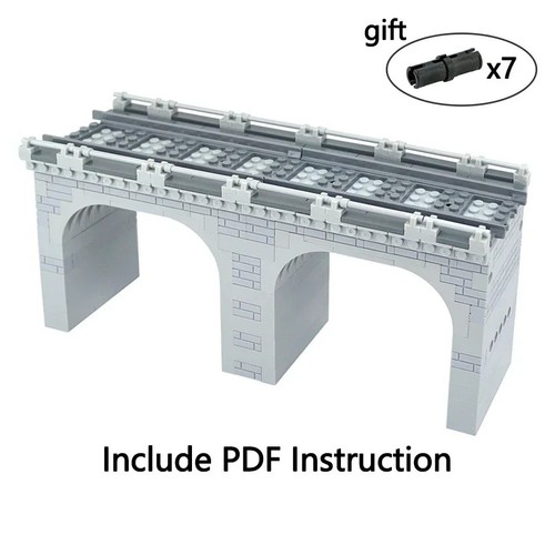 City train track viaduct - city,