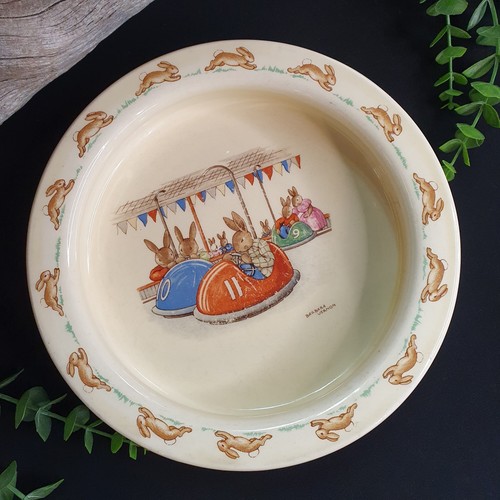 Vintage doulton bunnykins bowl - vintage,