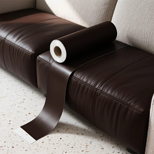 Self adhesive leather - pu,