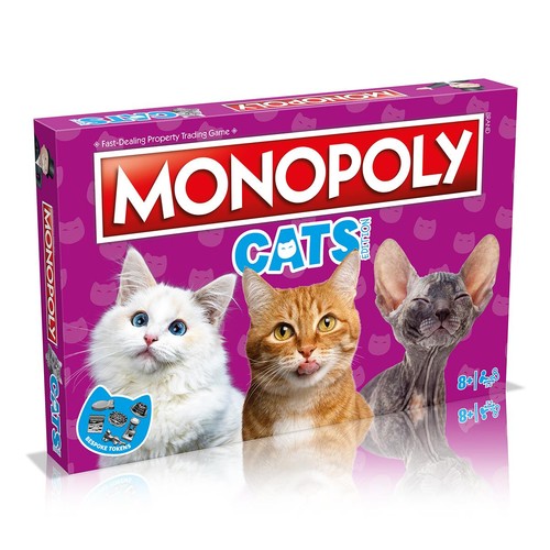 Cats monopoly board game - monopoly,