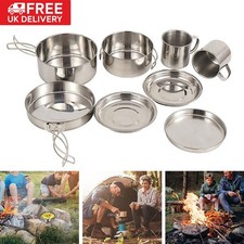 8Pcs Stainless Steel Cookware