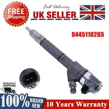 2PINS FOR VAUXHALL VIVARO MOVANOMK I (A) X70 DIESEL FUEL INJECTOR 0445110265 NEW