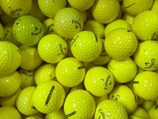 24 A GRADE YELLOW CALLAWAY SUPERSOFT LAKE GOLF BALLS