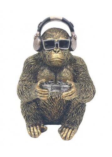 New gorilla monkey gamer - new,