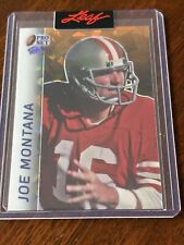 Joe Montana 2023 Leaf Pro Set GOLD Pre-Production Proof NFL Football 1/1