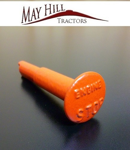 Engine stop knob for - stop,
